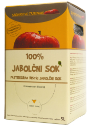 100% jabolčni sok (bistri) 5L 